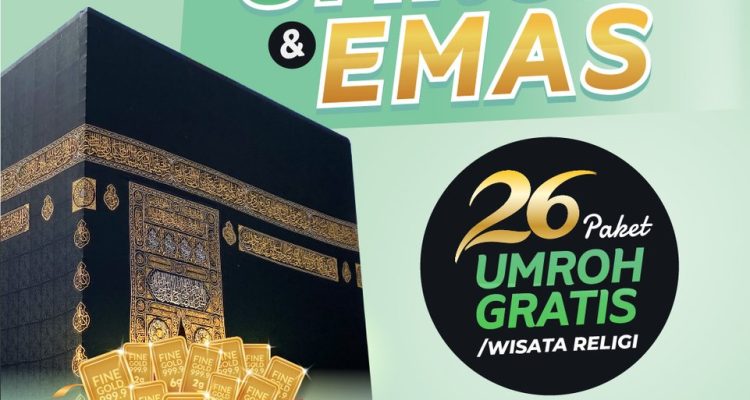 Undian Bagi Kado Ultah Alfamart Hadiah 26 Paket Umroh & Emas