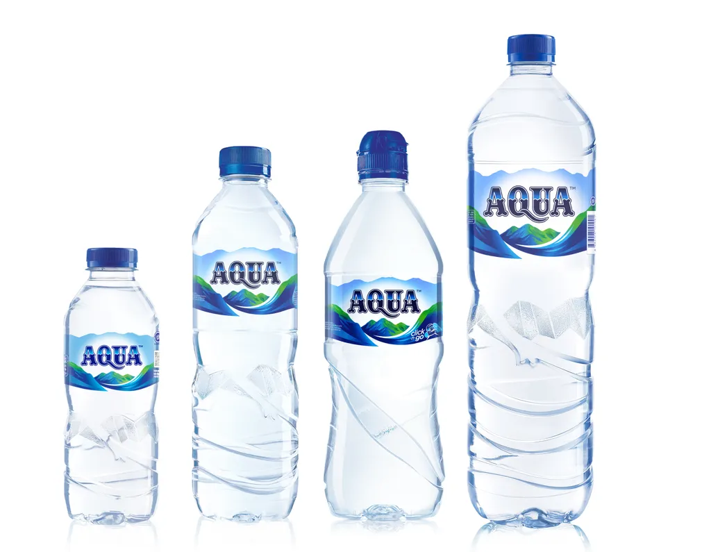 aqua kemasan botol