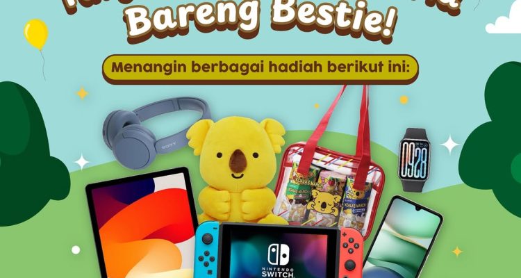 Challenge Ceria Bareng Koala's March Berhadiah Nintendo Switch