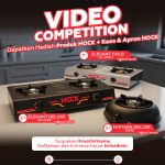Hock Video Competition Berhadiah Kompor Gas + Kaos & Apron