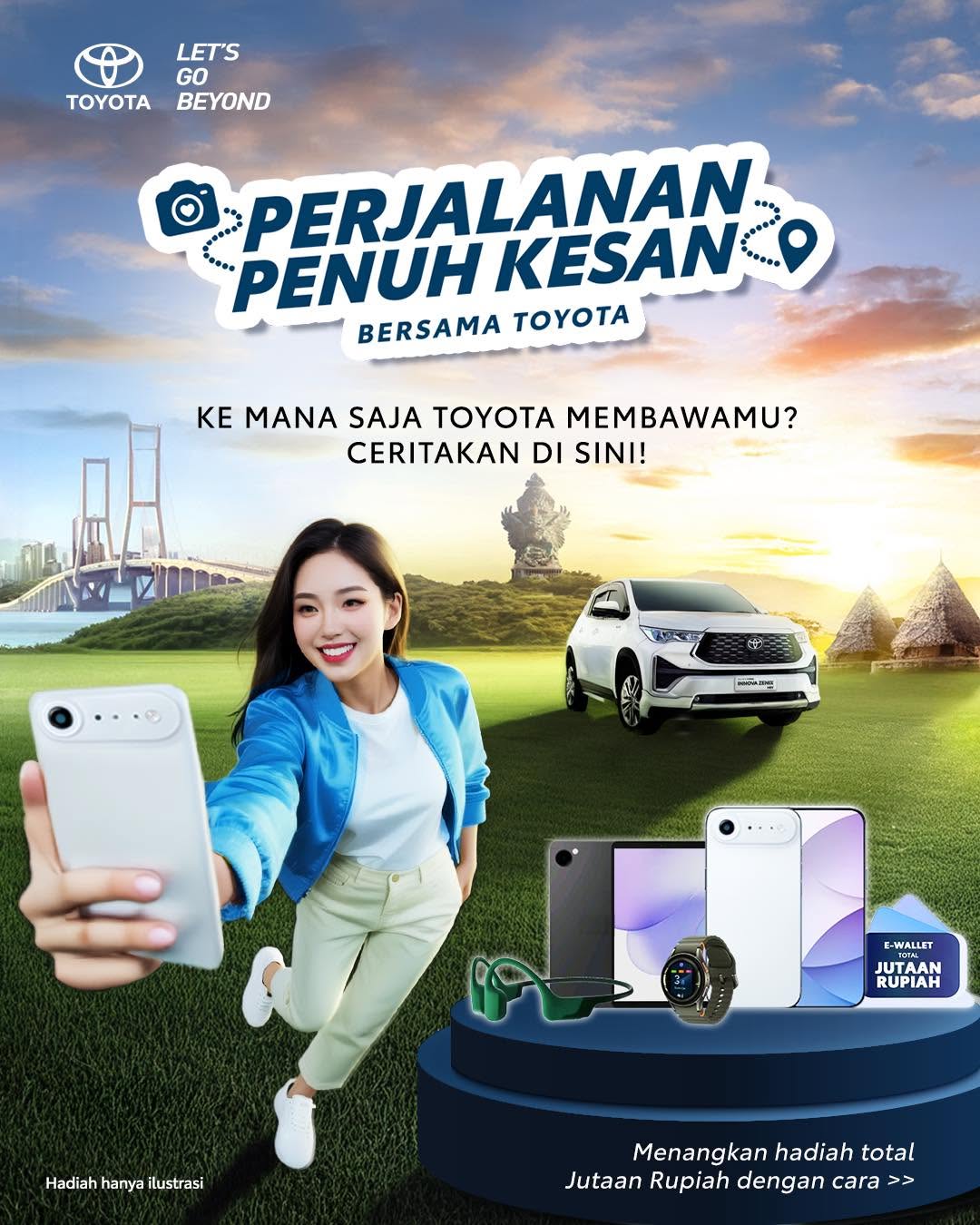 Ikuti Toyota Journey Challenge Berhadiah iPhone Air