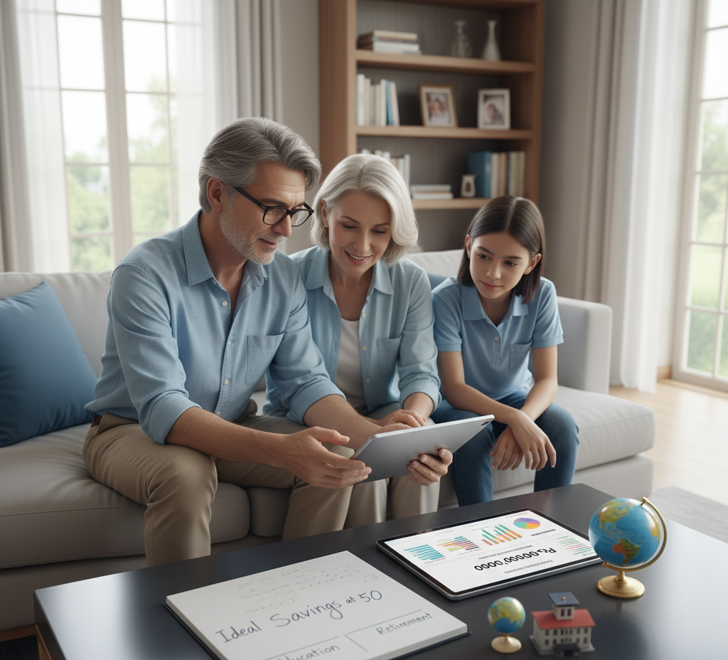 Jumlah Tabungan Ideal Saat Usia 50 Tahun dengan 2 Anak 1 Jumlah Tabungan Ideal Saat Usia 50 Tahun dengan 2 Anak