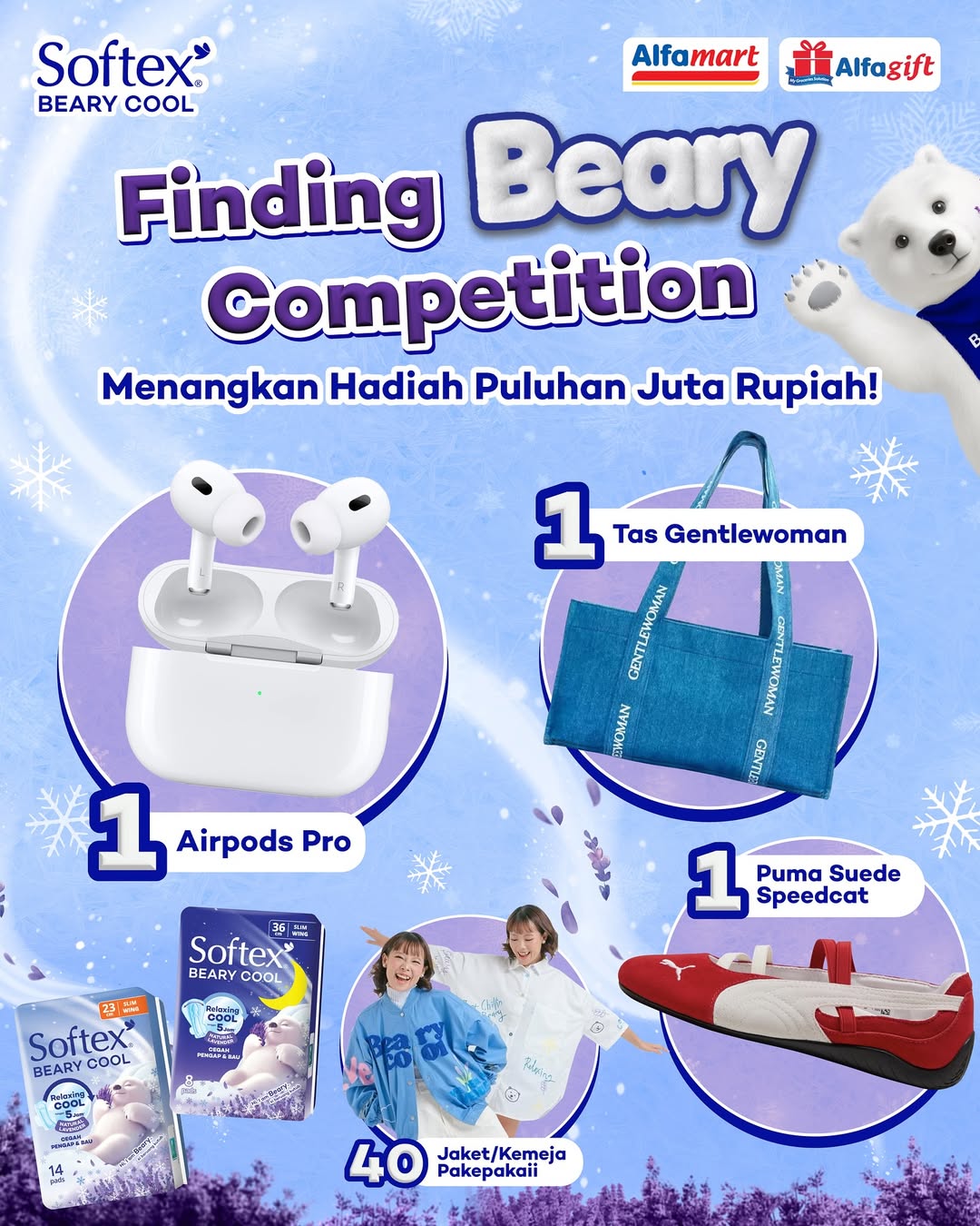Kompetisi Softex Finding Beary Hadiah Puluhan Juta Rupiah