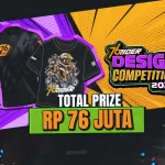 Lomba Desain Kaos & Jersey 76Rider 2025 Berhadiah Total 76 Juta