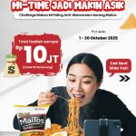 Lomba Video Makan Mi Bareng Maitos Total Hadiah 10 Juta