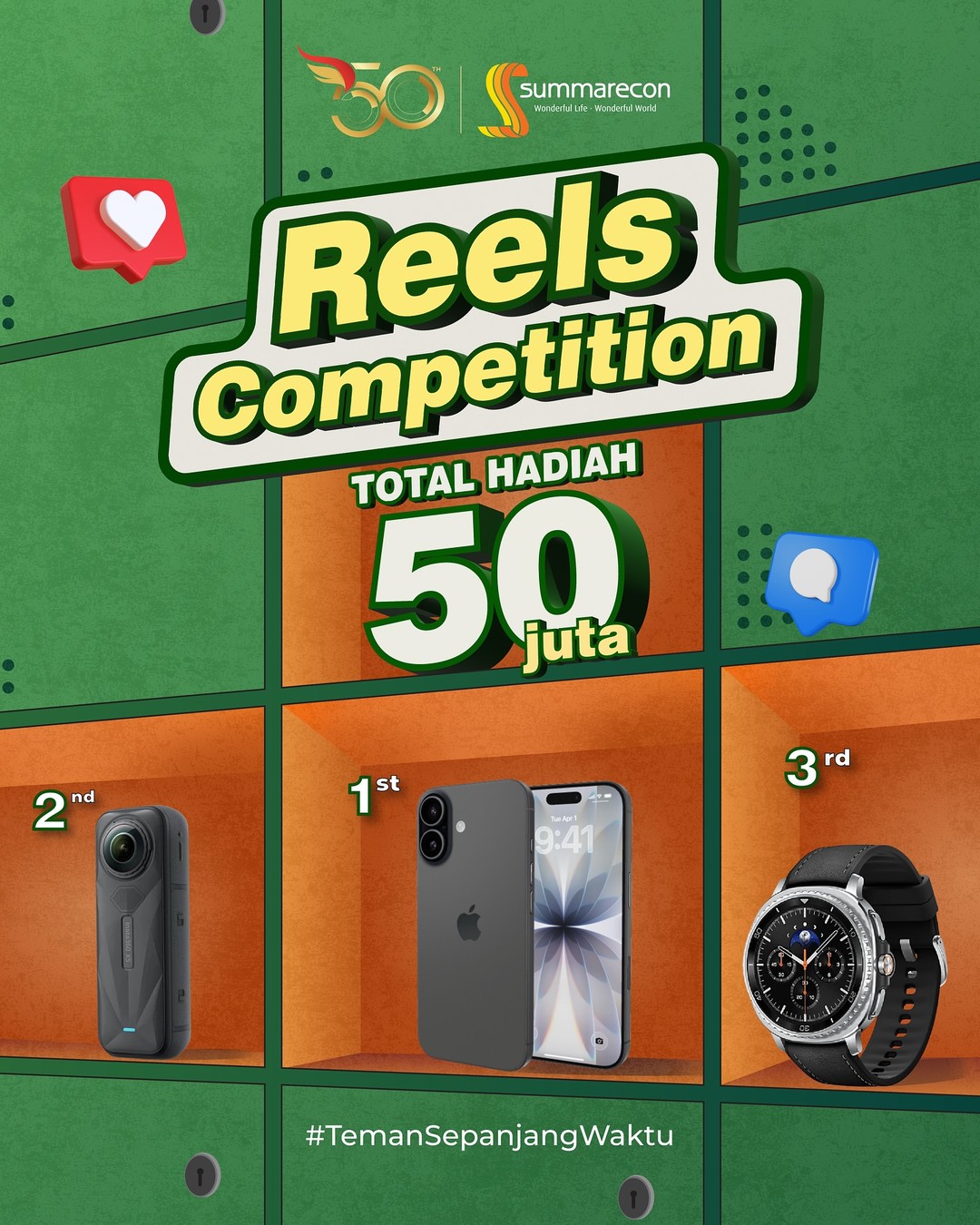 Lomba Video Reels Summarecon Berhadiah Total 50 Juta
