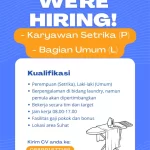 Lowongan Kerja Malang Rocket Laundry Malang