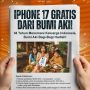 Rayakan 38 Tahun Bumi Aki Dengan Ikut Undian iPhone 17 Gratis!