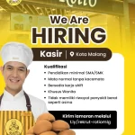 Segera Lamar Loker Kasir Malang di Roti'O