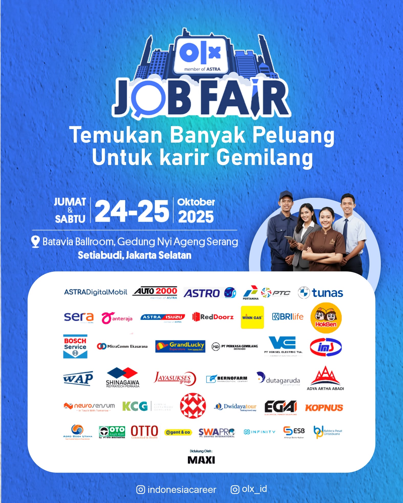 Siap Raih Karir Impian Jangan Lewatkan OLX Job Fair 2025 di Jakarta Selatan!