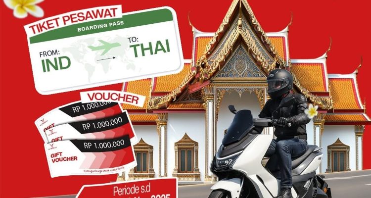 Test Ride Motor Listrik U-Winfly Berhadiah Tiket Pesawat PP Thailand