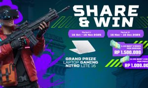 Giveaway Predator League 2025 Berhadiah Laptop Gaming Nitro Lite 16