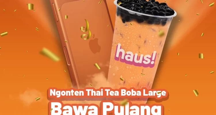 Challenge Lomba Ngonten Haus! Berhadiah iPhone 17