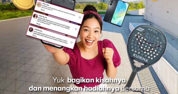 Kuis Berhadiah HP Samsung A16 Bertema "1 Juta Sister Digital"