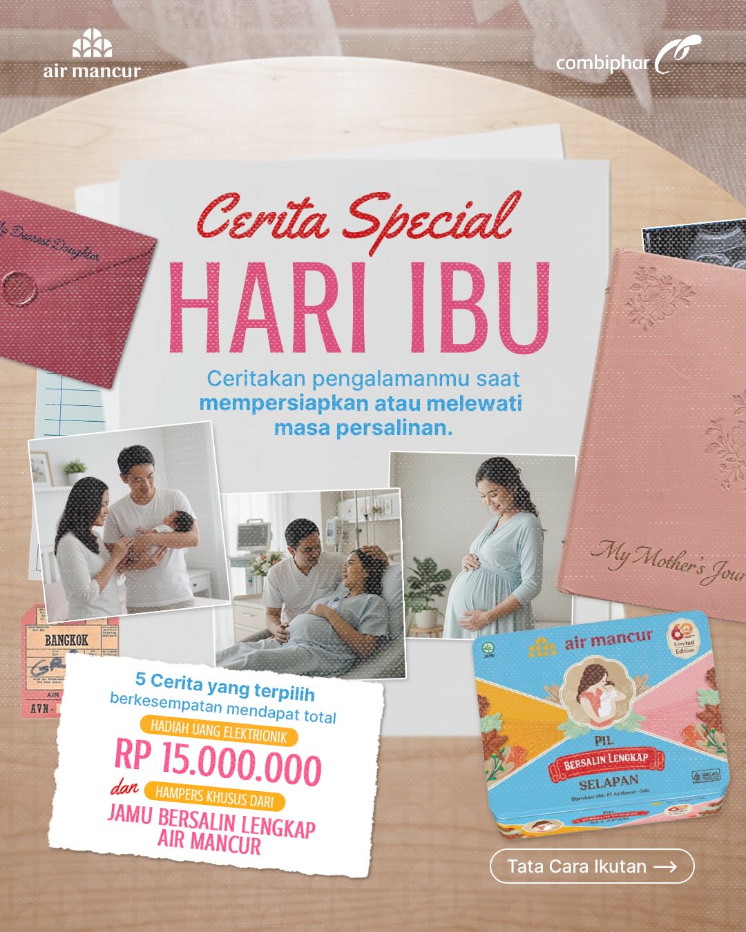 Lomba Cerita Spesial Hari Ibu Berhadiah Total 15 Juta Rupiah