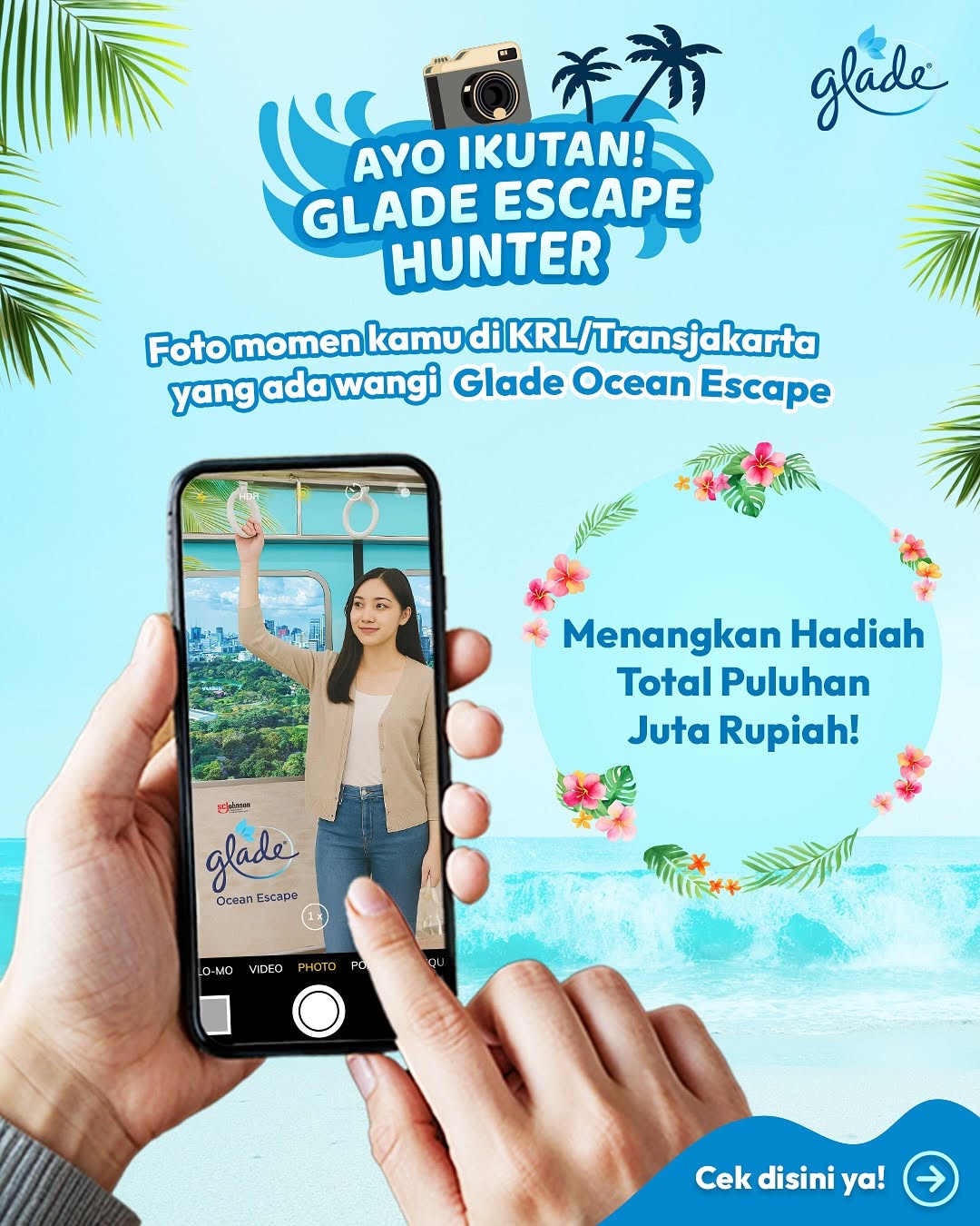 Lomba Foto Glade Escape Hunter Raih Hadiah Total Puluhan Juta