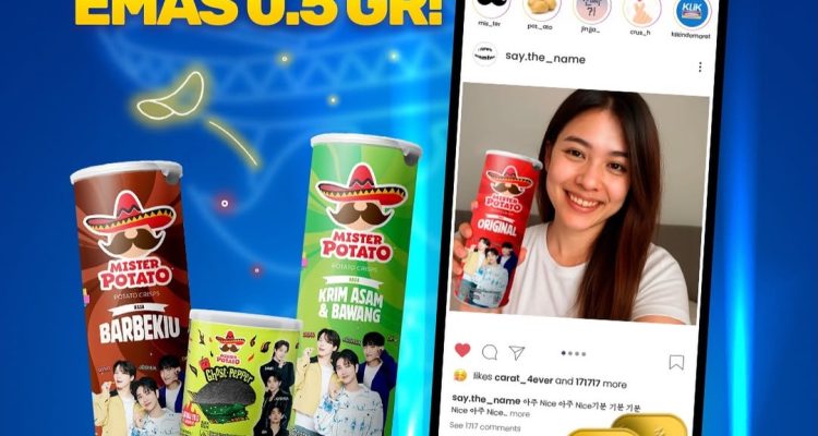 Lomba Foto Mister Potato Menangkan Emas 0,5 Gram