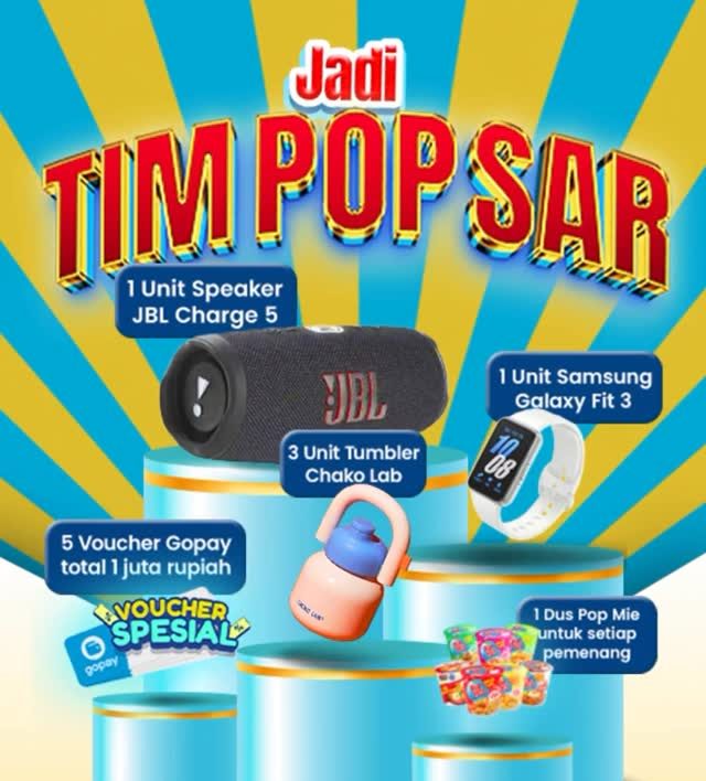 Lomba Foto Tim Pop SAR Berhadiah JBL Charge 5, Galaxy Fit 3, dll