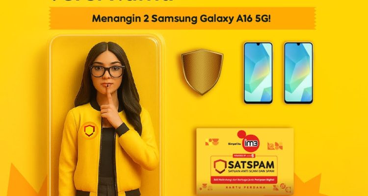Lomba Kreasi AI SATSPAM IM3 Berhadiah 2 SAMSUNG A16 5G