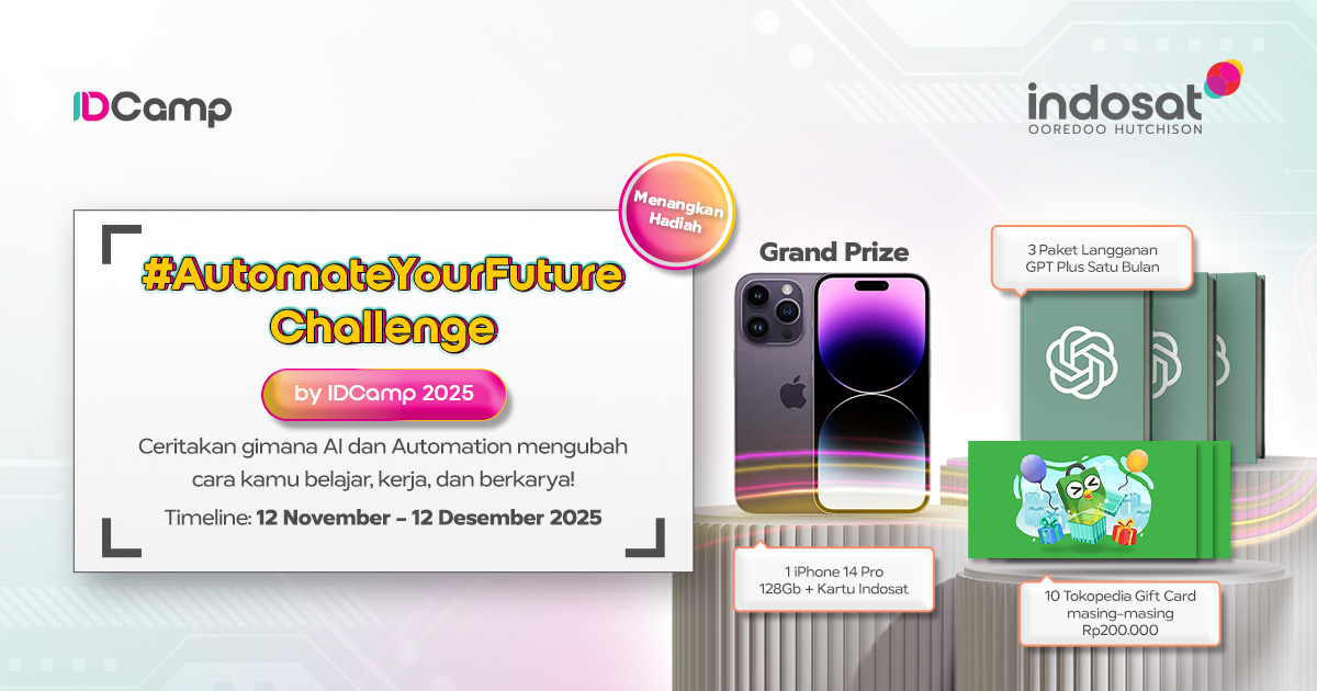 Lomba Kreasi Konten Automate Your Future Hadiah iPhone 14 Pro