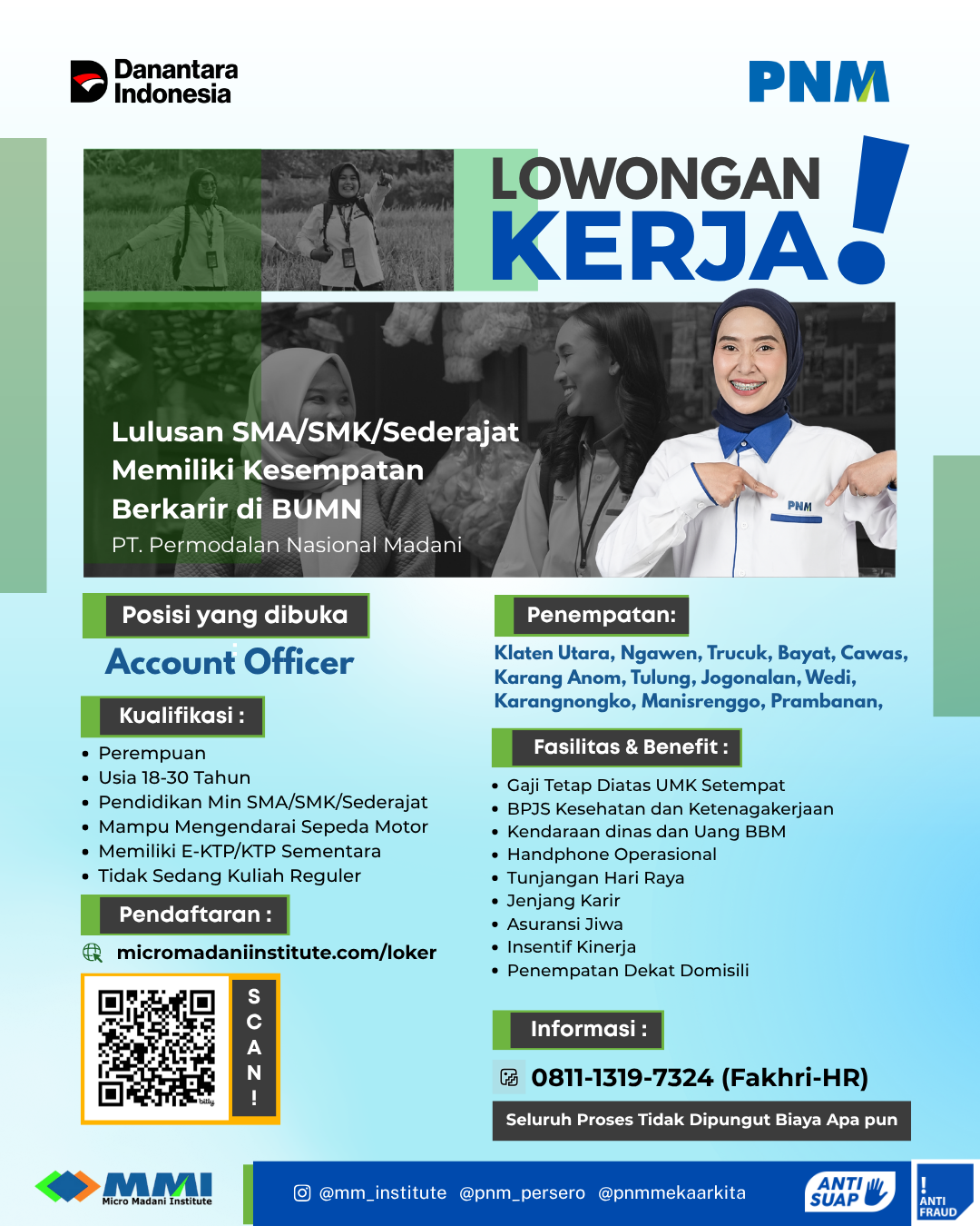 Lowongan Kerja PT. Permodalan Nasional Madani (Klaten)