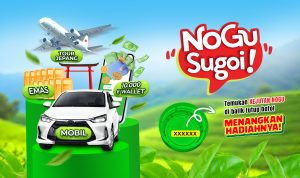 Promo NoGu Sugoi Berhadiah Total Miliaran Rupiah