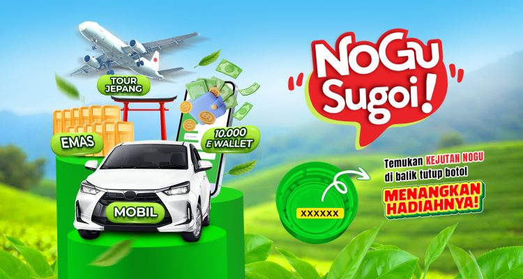 Promo NoGu Sugoi Berhadiah Total Miliaran Rupiah