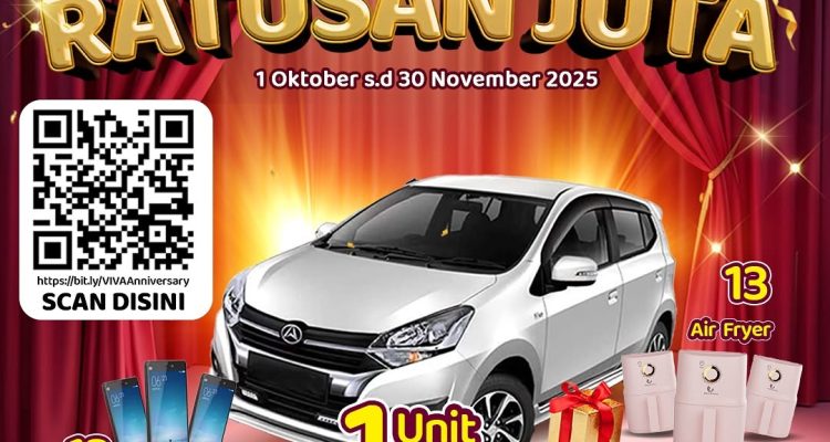 Undian Berhadiah VIVA Apotek Anniverary Banjir Hadiah Mobil