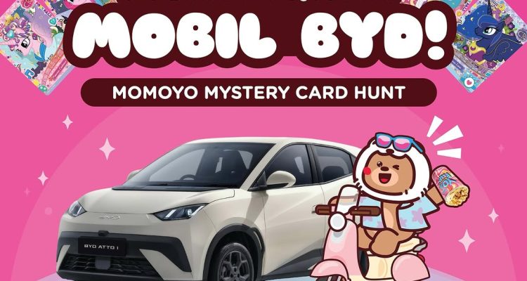 Undian Momoyo x Kayou Grand Prize Mobil Listrik BYD ATTO 1