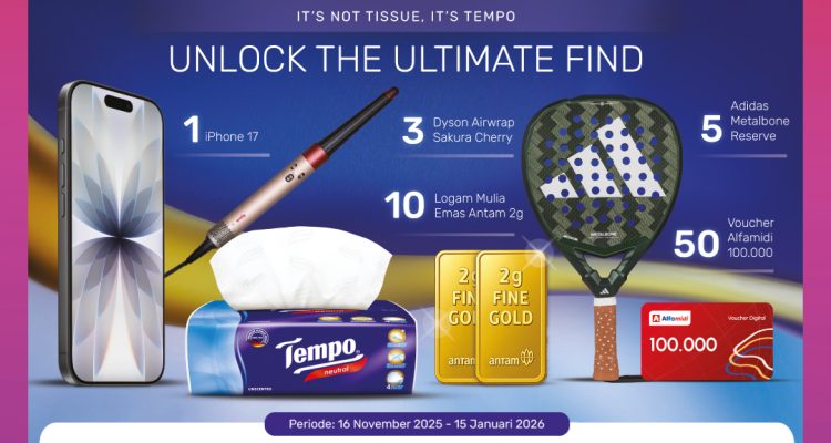 Undian Tempo Unluck The Ultimate Find Berhadiah iPhone 17