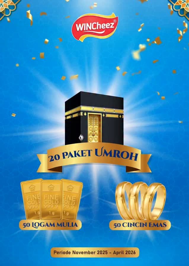 Undian WINCheez Berbagi Kebaikan Vol.2 Periode 2026