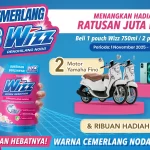 Undian Wizz Gebyar Cemerlang Tawarkan Hadiah Motor hingga iPhone!