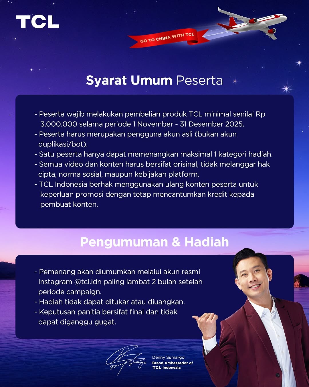 syarat ketentuan promo TCL