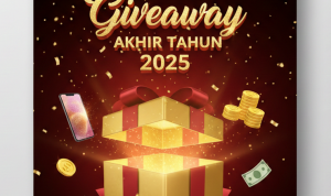 Raih Rezeki Nomplok! di Giveaway Akhir Tahun 2025