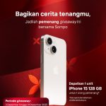 Giveaway Cerita Tenang Ada Sompo Berhadiah iPhone 15