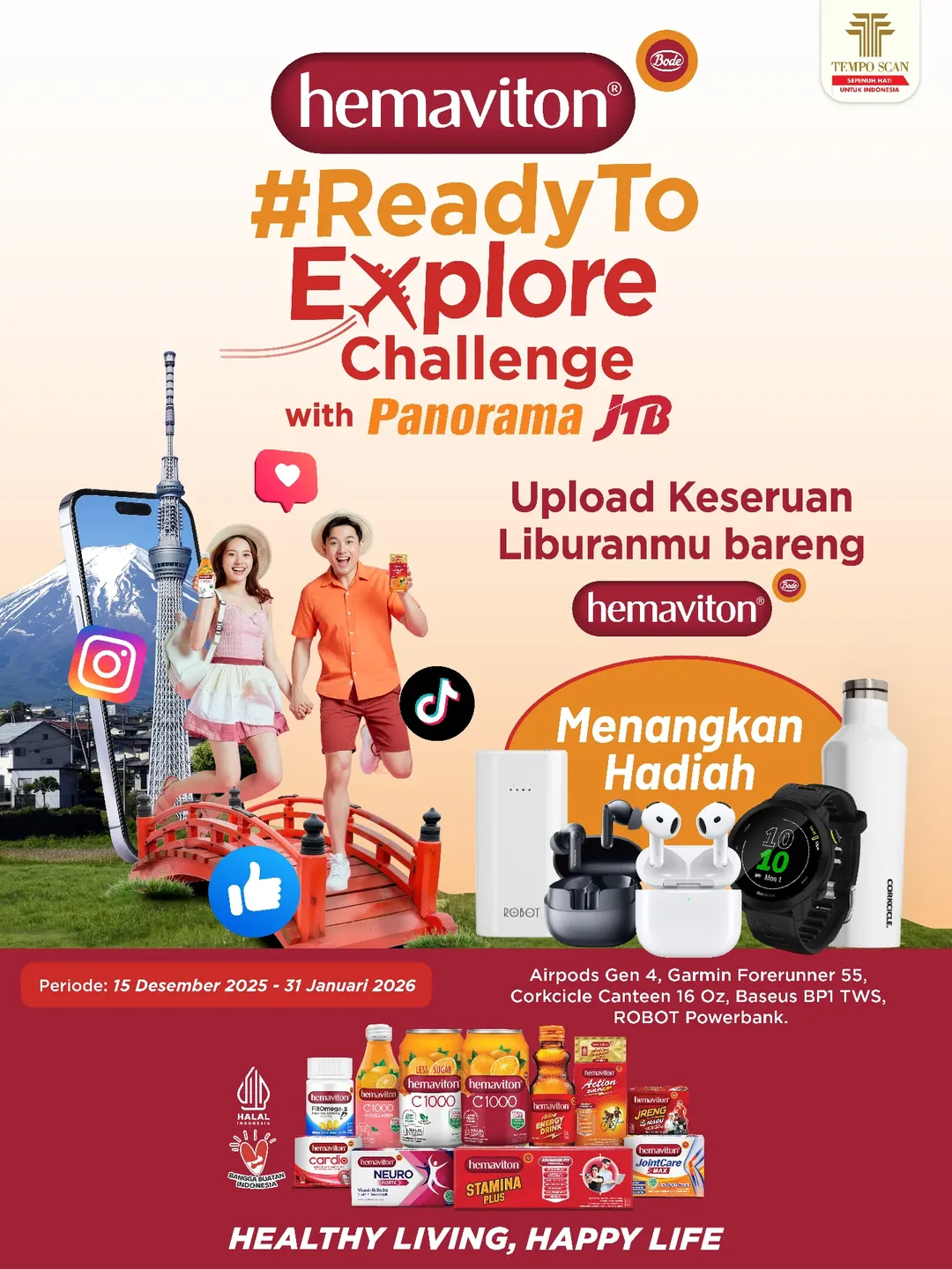 Lomba Cerita Ready To Explore Berhadiah Gadget Jutaan Rupiah