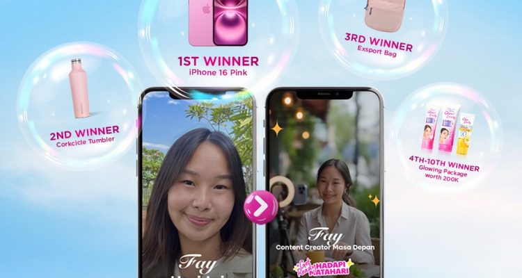 Lomba Konten Dream Poject AI Berhadiah iPhone 16 Pink