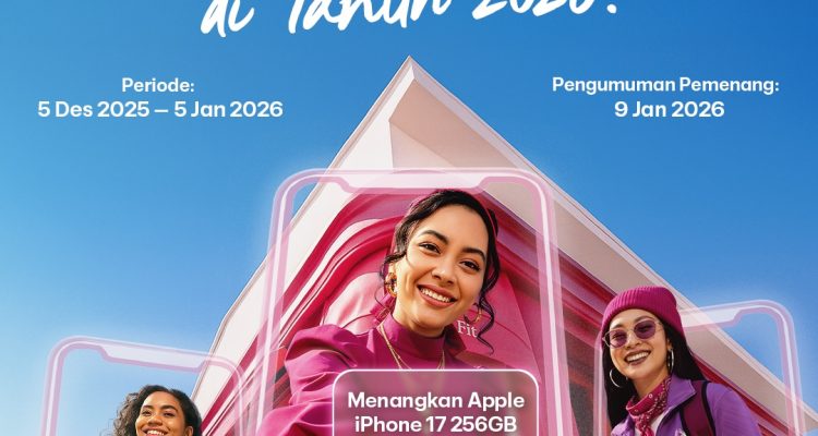 Lomba Resolusi 2026 Sisternet Berhadiah iPhone 17 256GB!
