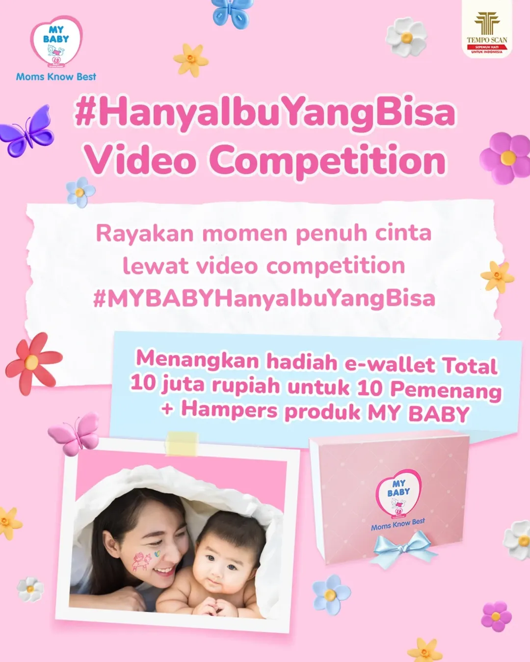 Lomba Video Hanya Ibu Yang Bisa Berhadiah E-Wallet 10 Juta