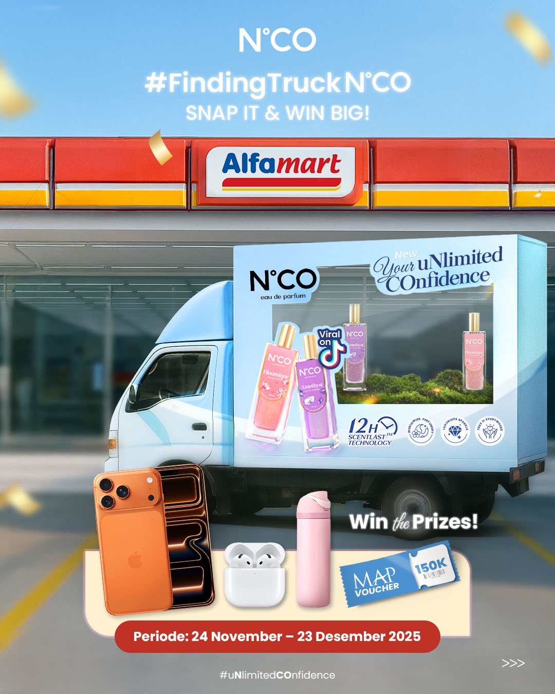 Lomba Video N°CO Snap & Win Berhadiah iPhone 17 PRO