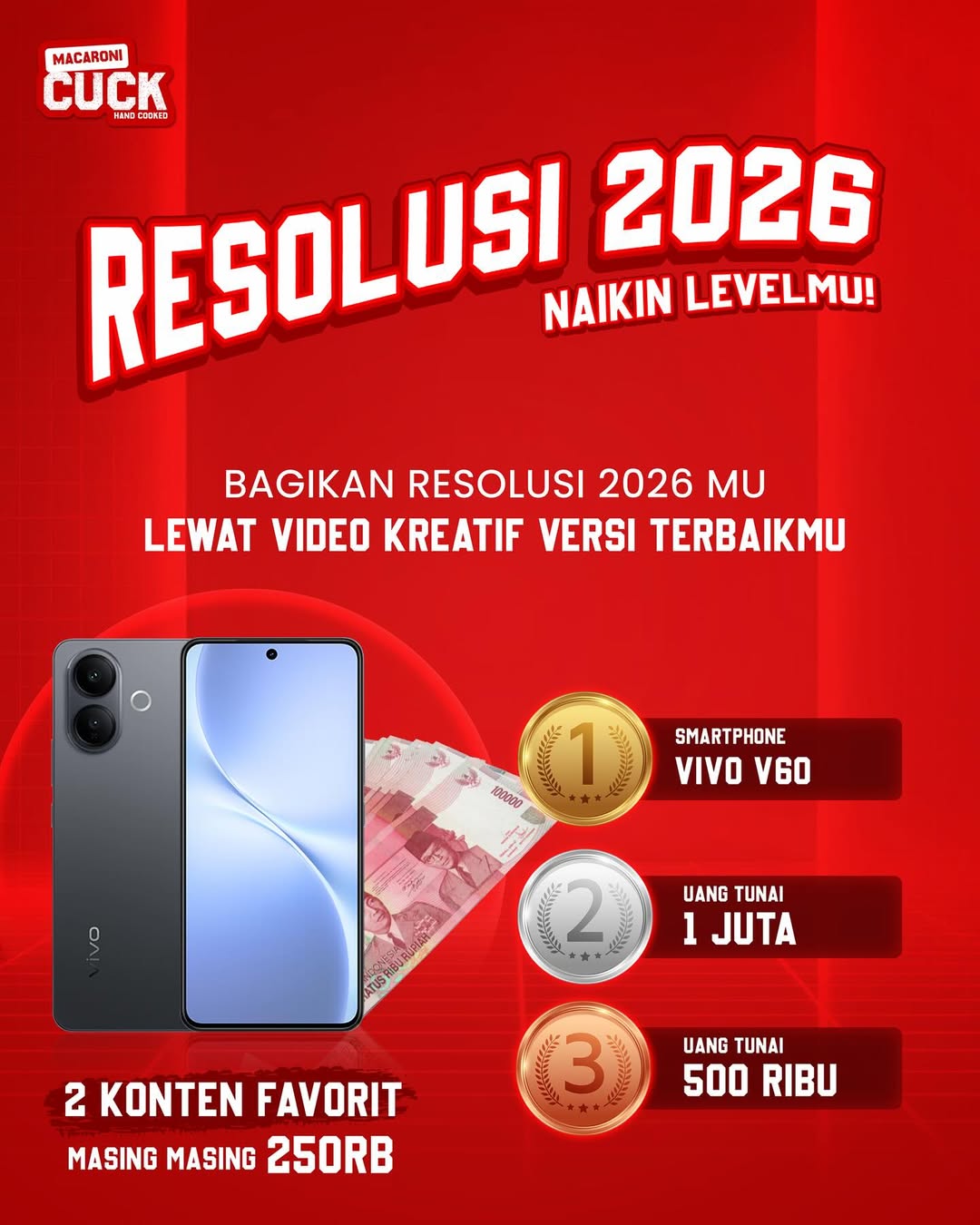 Lomba Video Resolusi 2026 Naikin Level Berhadiah Jutaan Rupiah