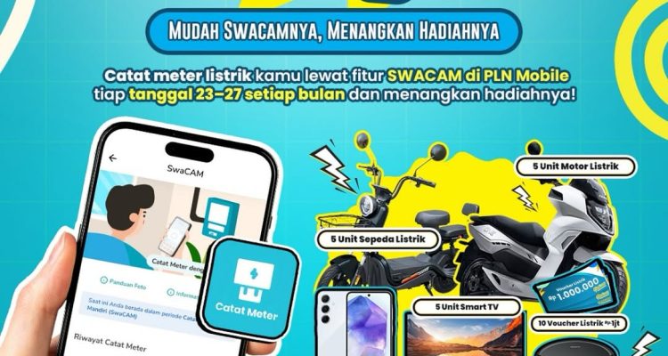 Undian Gelegar Swacam PLN Mobile Berhadiah Motor Listrik