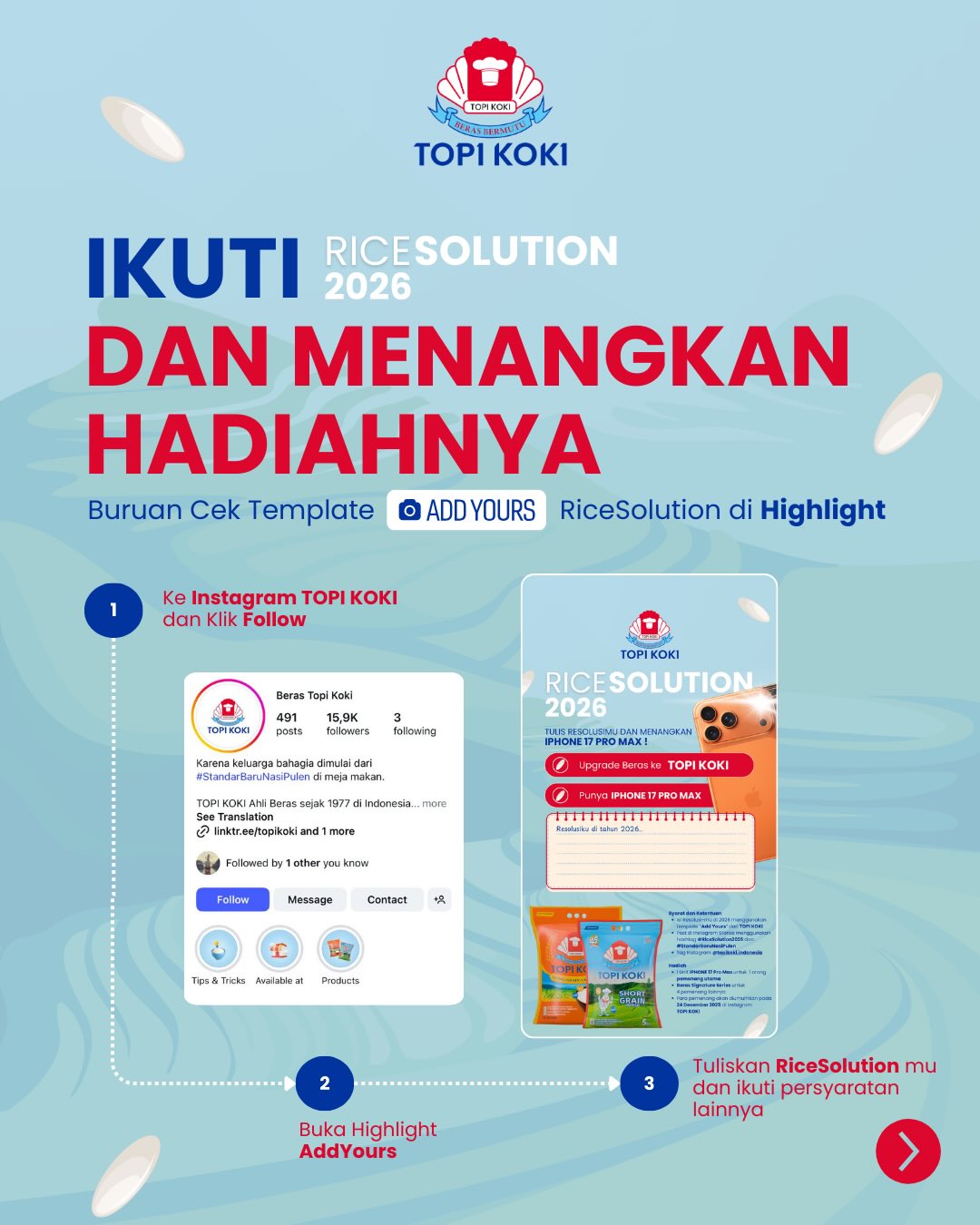 cara ikutan giveaway berhadiah iphone 17 pro max