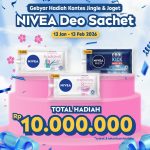 Lomba Jingle & Joget NIVEA Deo Sachet Total Hadiah 10 Juta Rupiah