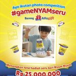 Lomba Kreasi Game Nyam Seru Berhadiah Total 25 Juta Rupiah