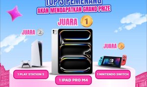 Lomba Video Pop bikin Ngeklop Berhadiah iPad Pro M4, PS5, dll