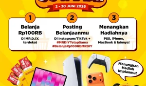 Promo MR.D.I.Y. Belanja 100K Berhadiah iPhone 17 Pro