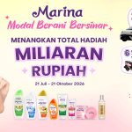Undian Marina Modal Berani Bersinar Berhadiah Mobil BYD ATTO 1
