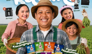 Menangkan Alat Elektronik di Lomba Foto Panen Kacang Dua Kelinci