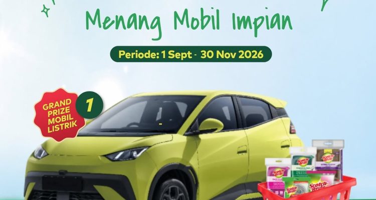 Undian Scotch-Brite Grand Prize Mobil Listrik BYD ATTO1